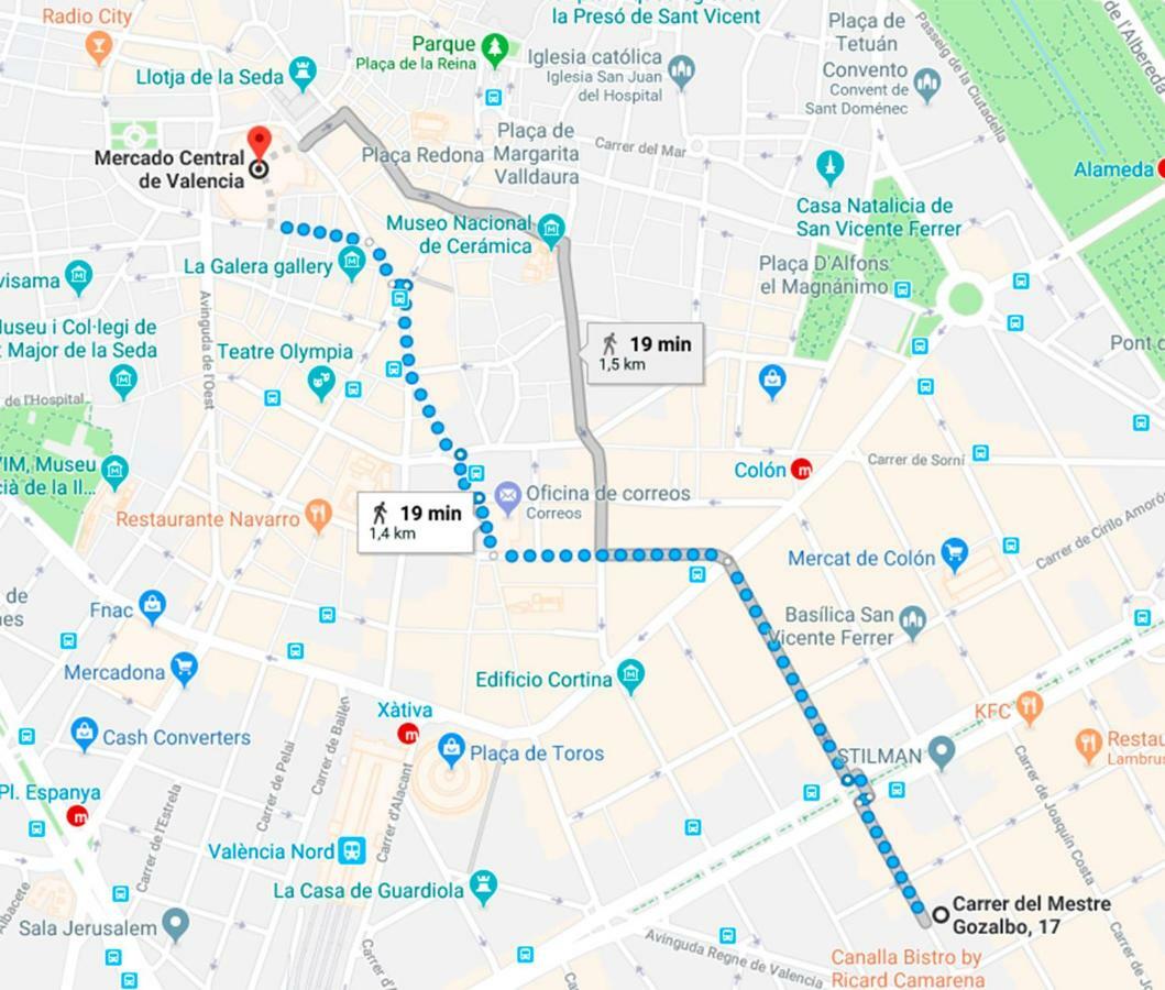Florit Flats - Chic And Central In A Lively But Quiet Area All Walking Distance Valencia Exteriör bild